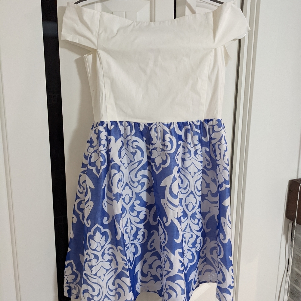 Off the shoulder dress